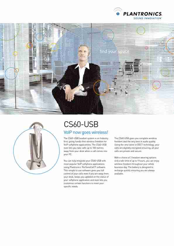 Plantronics Bluetooth Headset CS60-USB-page_pdf